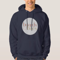 navy hoodie