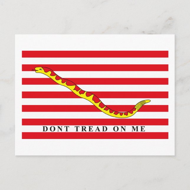 Navy Jack Flag Postcard (Front)