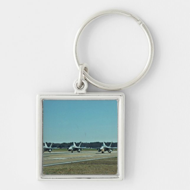 Navy Jets Key Ring (Front)