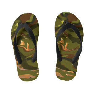 Navy Kid's Flip Flops