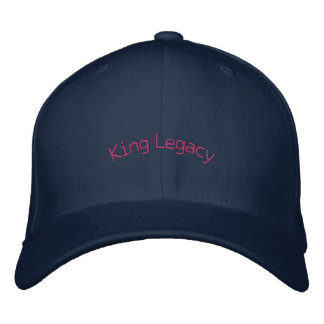 Navy King Legacy Premium Wool-Hat Flexfit Trucker  Embroidered Hat