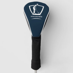 Navy Logo Golf Tournament Swag  Golf Head Cover