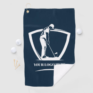 Navy Logo Golf Tournament Swag Golf Towel