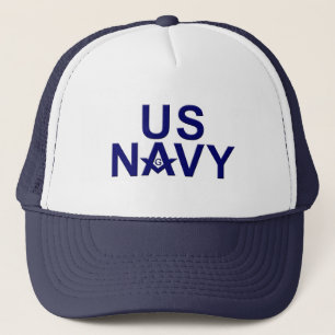 Navy Masons Trucker Hat