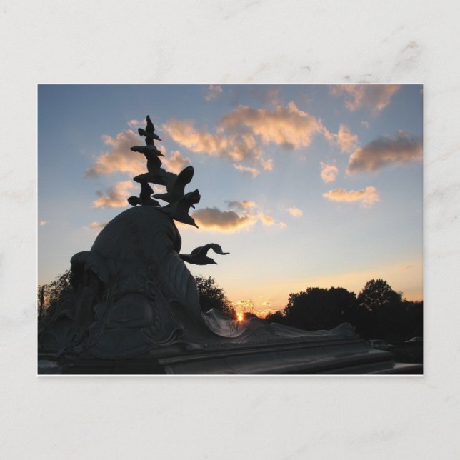 Navy Merchant Marine Memorial in Washington DC Postcard (Front)