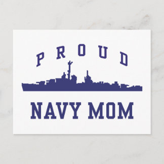 Navy Mom Postcard