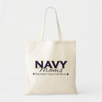 Navy Moms Tote Bag