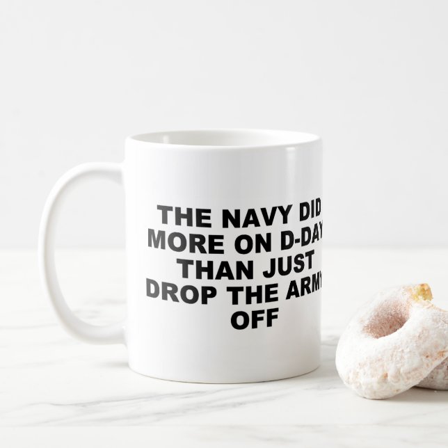 Navy Mug (With Donut)