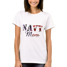Navy Mum American Flag