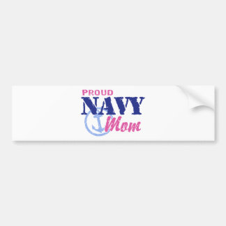 Navy Mum Bumper Sticker