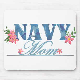 Navy Mum (Cammo) Mouse Mat