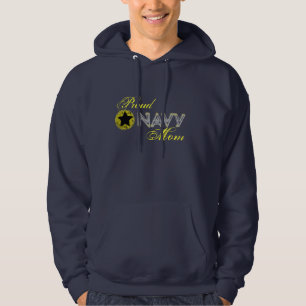 Navy mum hoodie