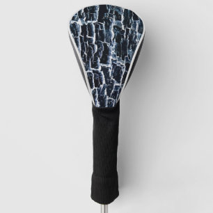 Navy Nature Abstract Golf Head Cover
