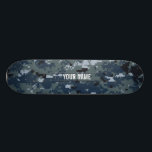 Navy NWU Camouflage Customisable Skateboard<br><div class="desc">The digital camouflage pattern as seen on modern navy soldiers’ uniforms.</div>