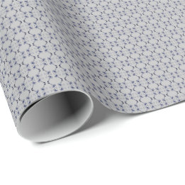 Navy on Grey Gavel lawyer advocate Wrapping Paper