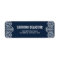 Navy Ornate Moroccan Lace Return Address Label