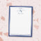 Navy Personalised | From The Desk Of Note Card