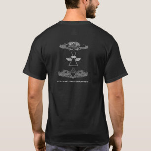 NAVY PHOTOGRAPHER WITH BREAST INSIGNIA T-SHIRT