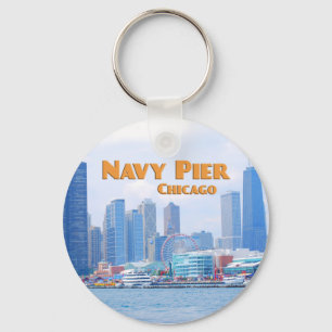 Navy Pier - Chicago Illinois Key Ring