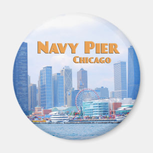 Navy Pier - Chicago Illinois Magnet