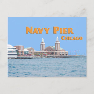 Navy Pier - Chicago Illinois Postcard