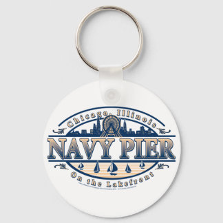 Navy Pier Chicago Key Ring