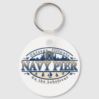 Navy Pier Chicago Key Ring