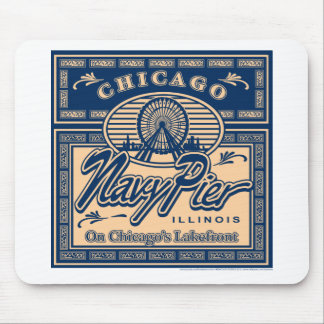Navy Pier Chicago Mouse Mat