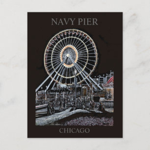 Navy Pier Chicago Postcard