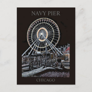 Navy Pier Chicago Postcard