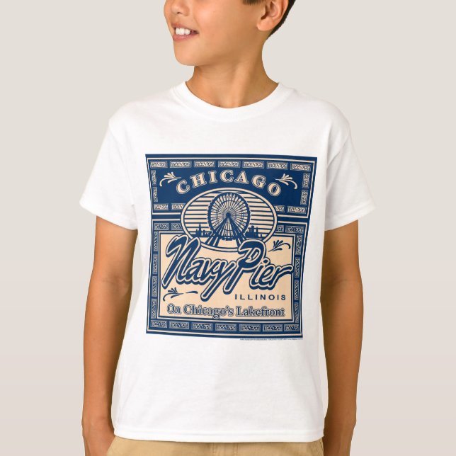Navy Pier Chicago T-Shirt (Front)
