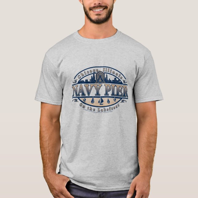 Navy Pier Chicago T-Shirt (Front)