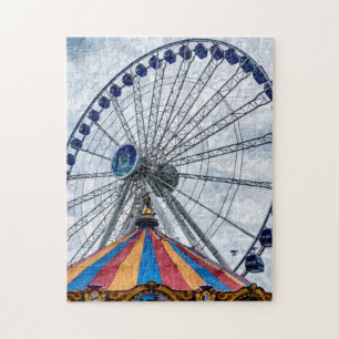 Navy Pier Ferris Wheel Jigsaw Puzzle