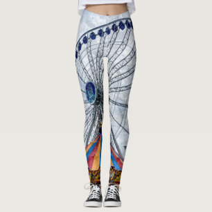 Navy Pier Ferris Wheel Leggings