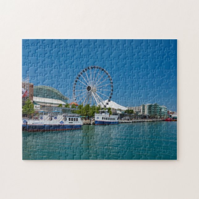 Navy Pier Jigsaw Puzzle (Horizontal)