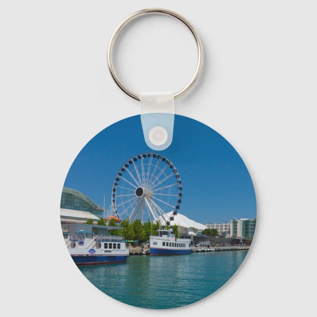 Navy Pier Key Ring (Front)