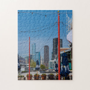 Navy Pier Lines Jigsaw Puzzle