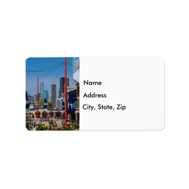 Navy Pier Lines Label (Front)