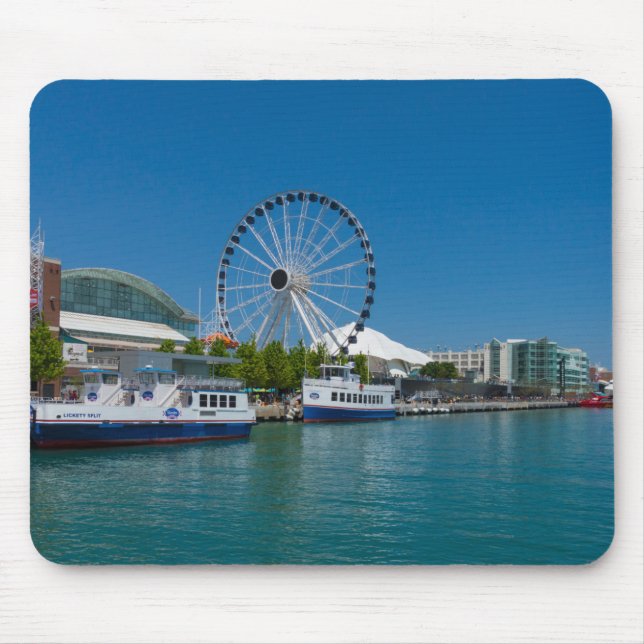 Navy Pier Mouse Mat (Front)