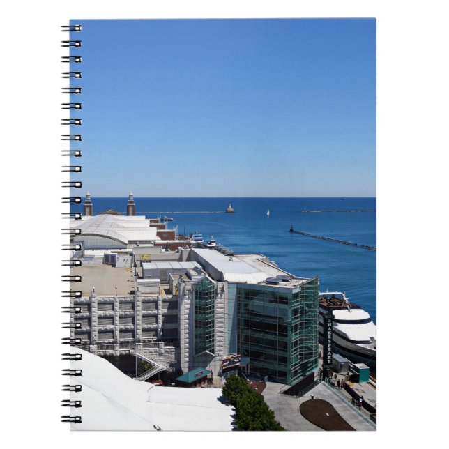 Navy Pier View.JPG Notebook (Front)