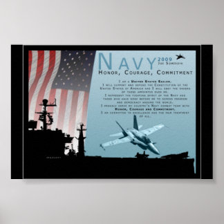 Navy Poster