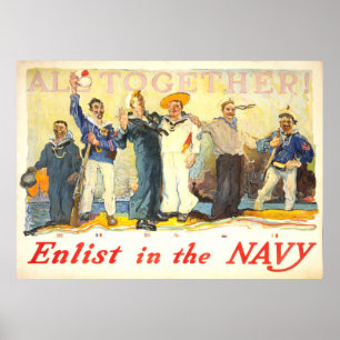 Navy Recruitment Poster
