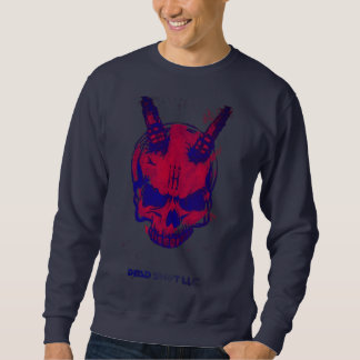 navy & red sweatshirt