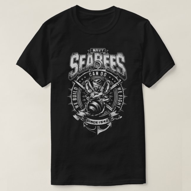 Navy SEABEES Shirts   (Design Front)