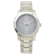 Navy Silver Grey Gavel Lawyer Watches