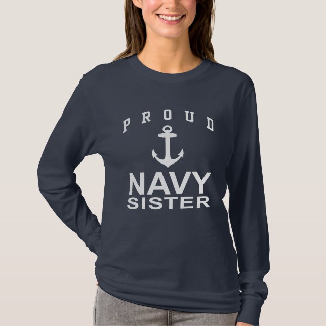Navy Sister T-Shirt (Front)