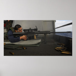 Navy Sniper Poster