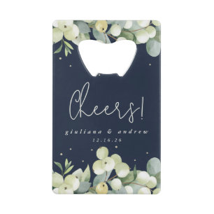 Navy Snowberry+Eucalyptus Winter Wedding Mini