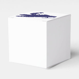 Navy-Snowmobiler Favour Box