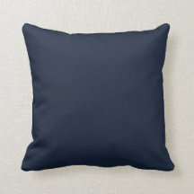 Navy Solid Colour Plain Decorative